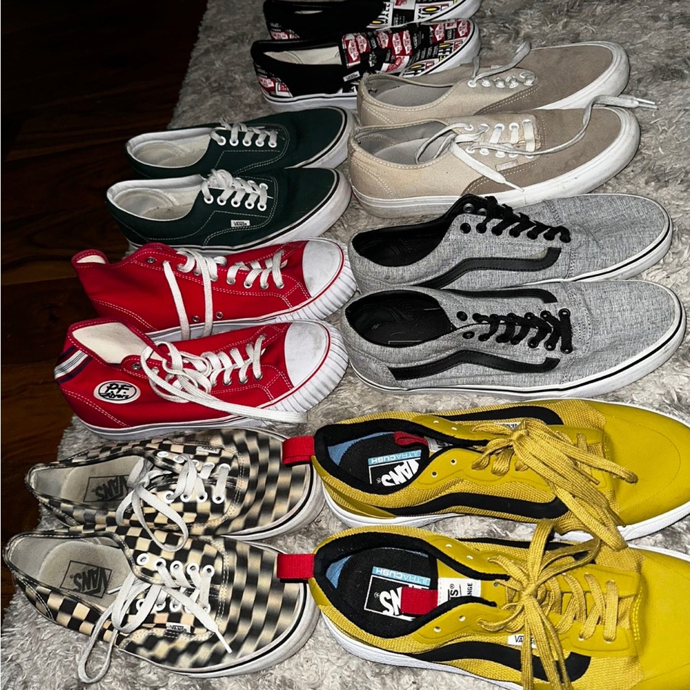 Vans shoes for sale - 6 pairs